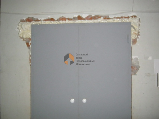 Шахтный подъемник внутри здания Самара (Загорка)